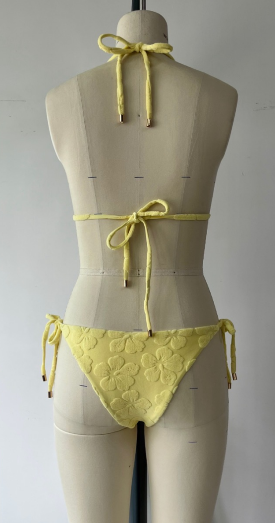 Yellow bikini