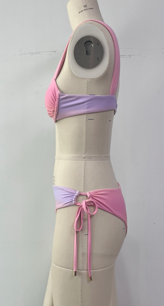 pink-purple gradient bikini