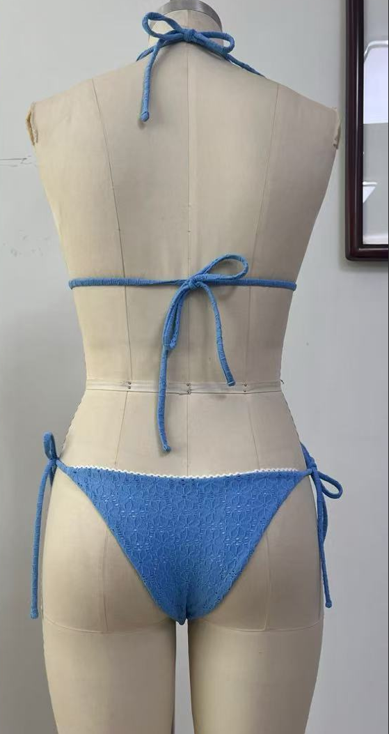 light blue bikini