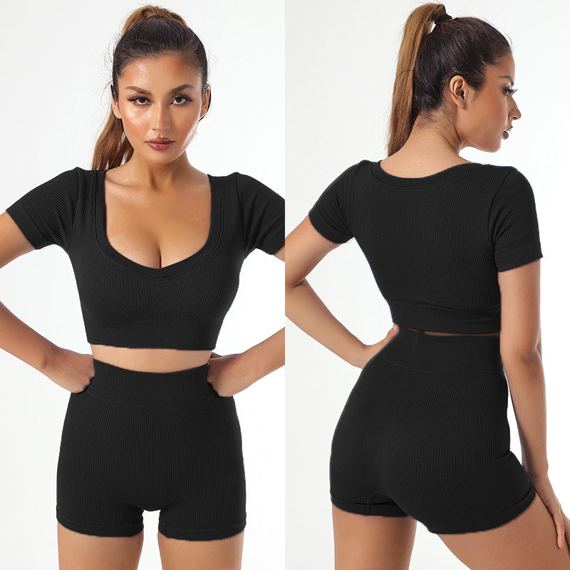 Eco-friendly Recycled Fabric Yoga Suit