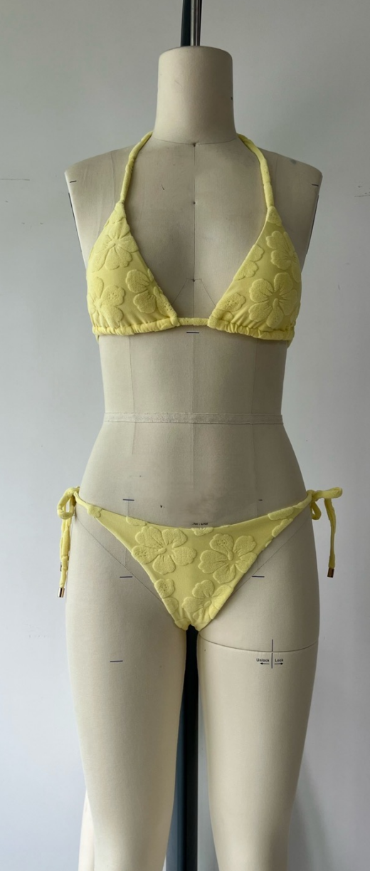 Yellow bikini