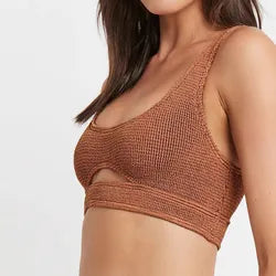 Brazilian Cut textured stretchy Swimwear