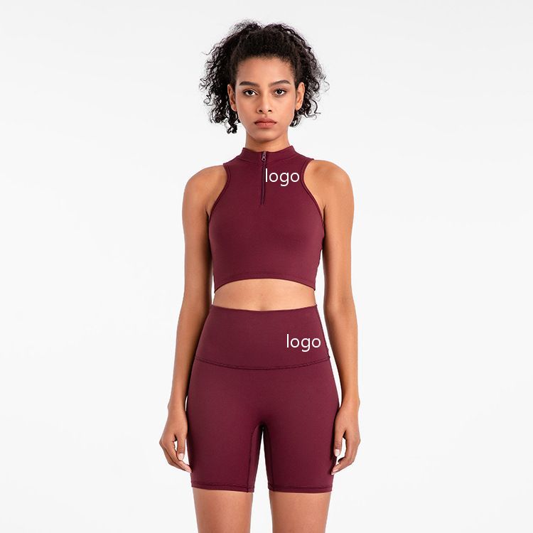 Double-sided Brushed Yoga Clothing Yoga Sets