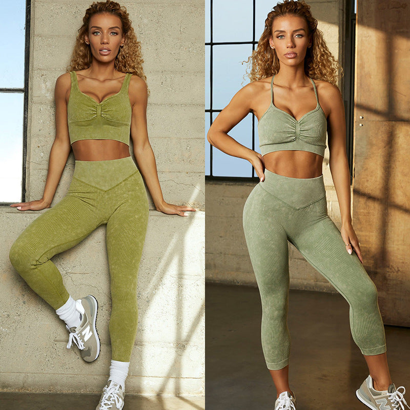 Seamless Sexy Yoga Wear Set